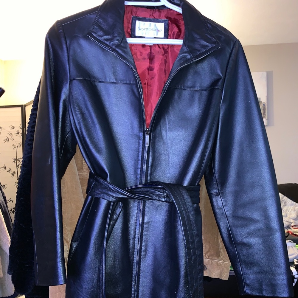 Leather jacket